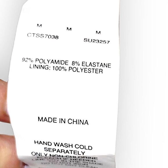 Jantzen Womens Swimsuit Sz Medium Coastal Zone‎ Diamond One Piece Criss Cross - Picture 11 of 14